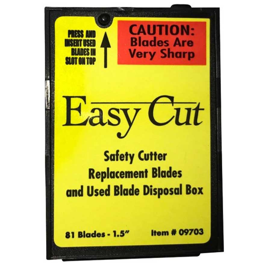 SupplyMe Easy Cut 2000 Cutter Replacement Blades Pack of 81